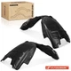 A-Premium 2Pcs Front PE Inner Fender Liners Splash Shield for Dodge Challenger