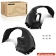 A-Premium 2x Inner Fender Liners Splash Shield PP+PET Front for Kia Optima 16-18 A-Premium 2x Inner Fender Liners Splash Shield PP+PET Front for Kia Optima 16-18