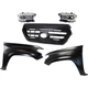Headlamp Kit For 2016-2017 Toyota Tacoma LH RH CAPA w/ Fenders & Grille LED DRL Headlamp Kit For 2016-2017 Toyota Tacoma LH RH CAPA w/ Fenders & Grille LED DRL