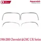 New Front & Rear Fender Trim Chrome Set of 4 For 1988-2000 Chevy&GMC C/K Series