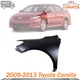 New Front Fender Driver Side Primed For 2009-2013 Toyota Corolla Japan Built New Front Fender Driver Side Primed For 2009-2013 Toyota Corolla Japan Built