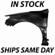 NEW Primered Steel Front LH Driver Side Fender for 2015-2021 Subaru WRX 15-21