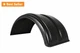 Buyers Products Fender Poly 19.5in Dual Rear Wheels Black Heavy Duty RV Part Buyers Products Fender Poly 19.5in Dual Rear Wheels Black Heavy Duty RV Part
