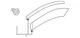 Genuine Subaru Wheel Flare 91112SJ340