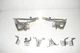 Bmw F01 7 Series Holder Side Wall Headlight Left Right Set 7184180 7184179