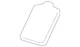 Genuine Audi Fender Liner Cover 4G0-809-967