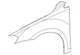 Genuine Volkswagen Fender 5G0-821-105-A Genuine Volkswagen Fender 5G0-821-105-A