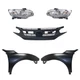 Front Grille Kit For 2016-2018 Honda Civic