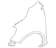 Genuine Nissan Fender F3101-5EFMA Genuine Nissan Fender F3101-5EFMA