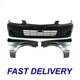 Set of Front Primed Bumper Cover & Steel Fender LH & RH Fits 99-2000 Honda Civic