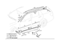 Genuine Mercedes-Benz Strip 212-690-34-62 Genuine Mercedes-Benz Strip 212-690-34-62