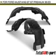2x Inner Fender Liners Splash Shield for Ford Mustang GT GT Premium 18-23 Front