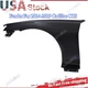 Steel Front Left Driver Side Fender for 2014-2019 Cadillac CTS 84054144 Black Steel Front Left Driver Side Fender for 2014-2019 Cadillac CTS 84054144 Black