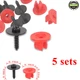 5X W702438-S300 Air Dam Deflector Nut Screw For 10-18 Ford Focus Escape 5X W702438-S300 Air Dam Deflector Nut Screw For 10-18 Ford Focus Escape