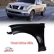 Fender For 2005-2021 Nissan Frontier Pathfinder Front Driver Side Primed Steel