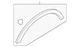 Genuine Ford Wheel Opening Molding CJ5Z-78290A61-AB