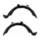 For Chevy Equinox 2014-2017 Fender Liner Driver and Passenger Side | Pair | CAPA