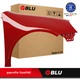 Fender for VW Golf V 5 LA3X right red front painted hatchback galvanized Fender for VW Golf V 5 LA3X right red front painted hatchback galvanized
