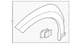 Genuine Hyundai Wheel Opening Molding 87711-J9500