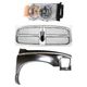 Grille For 2002-2005 Dodge Ram 1500 with Right Side Fender and Headlight Kit Grille For 2002-2005 Dodge Ram 1500 with Right Side Fender and Headlight Kit