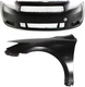 TC 05-10 FRONT BUMPER COVER 2-pc kit with Fender TC 05-10 FRONT BUMPER COVER 2-pc kit with Fender