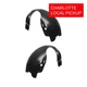 Set of 2 Fender Liners for Dodge Charger, Magnum 2005-2010 CH1250128 CLT Set of 2 Fender Liners for Dodge Charger, Magnum 2005-2010 CH1250128 CLT