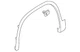Genuine Volkswagen Wheel Opening Molding 5N0-854-731-B-9B9
