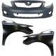 Bumper Cover Kit For 2009-2010 Toyota Corolla Base/CE/LE/XLE Front Japan Built Bumper Cover Kit For 2009-2010 Toyota Corolla Base/CE/LE/XLE Front Japan Built