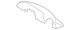 Genuine Hyundai 2013-19 Santa Fe Santa Fe XL Upper Column Cover 84850-2W000-RYN Genuine Hyundai 2013-19 Santa Fe Santa Fe XL Upper Column Cover 84850-2W000-RYN