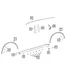Genuine Mopar Wheel Flare Molding Right 1RK18TZZAH