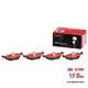 Premium Ceramic Rear Disc Brake Pad Set - ALPINA/BMW/BMW - P06025N
