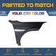 For 2018-2023 BMW X2, Right Fender (Passenger Side); F39; Steel Painted to Match For 2018-2023 BMW X2, Right Fender (Passenger Side); F39; Steel Painted to Match