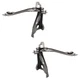 Pair Of Radiator Support Brackets For Subaru Crosstrek Limited SU1247104 18-23