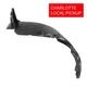 Front Left Driver Side Fender Liner For 2017-2019 Kia Soul KI1248150 CLT Front Left Driver Side Fender Liner For 2017-2019 Kia Soul KI1248150 CLT