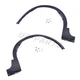 2X Front Driver & Passenger Side Fender Flares For 2020-2024 Ford Escape 2X Front Driver & Passenger Side Fender Flares For 2020-2024 Ford Escape