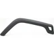 Fender Flare Textured Black ABS Front Passenger Side For 1998-2006 Jeep Wrangler