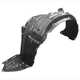 New Front Driver Side Fender Liner Direct Replacement Fits 2020-2021 Toyota C-HR