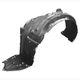 New Front Driver Side Fender Liner Direct Replacement Fits 2019 Toyota C-HR