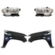 Fenders + Headlight Set Halogen For 2019-2023 Toyota Tacoma Fenders + Headlight Set Halogen For 2019-2023 Toyota Tacoma