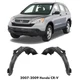 Front Fender Liner Right Passenger & Left Driver Side For 2007-2009 Honda CR-V