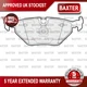Fits Rover 75 BMW 3 Series Z4 MG ZT 6 XPower Saab 9-5 Baxter Rear Brake Pads Set
