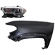 Fender + Headlight Set Halogen For 2016-2023 Toyota Tacoma