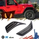 Fender LED Marker Side Lights Turn Signal Lamp for Jeep Wrangler JL JLU 18+ Pair Fender LED Marker Side Lights Turn Signal Lamp for Jeep Wrangler JL JLU 18+ Pair