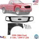 Front Grille + Fender Primed + Headlight Right Side For 1999-2004 Ford F-150