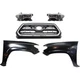 Grille Kit For 2016-2017 Toyota Tacoma with LH RH Fenders and Headlights SR5