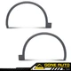 Fit For 2018-2020 Audi Q5 Base 2PCS Front Wheel Flare Opening Molding Arch Trim