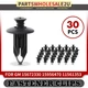 30Pcs 10.32mm Nylon Bumper Cover Trim Panel Retainer Fasteners for GM Screw-Type 30Pcs 10.32mm Nylon Bumper Cover Trim Panel Retainer Fasteners for GM Screw-Type