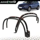 Front & Rear Fender Flares Fit For 2012-2017 Volkswagen Tiguan Textured Plastic