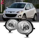 For Mazda 2 2010-2015 Clear Lens Pair Bumper Fog Lights Pair Replacement Lamps For Mazda 2 2010-2015 Clear Lens Pair Bumper Fog Lights Pair Replacement Lamps