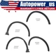Front & Rear Fender Flares Set Fit Ford Escape 2020 2021 2022-24 Left+Right Side Front & Rear Fender Flares Set Fit Ford Escape 2020 2021 2022-24 Left+Right Side
